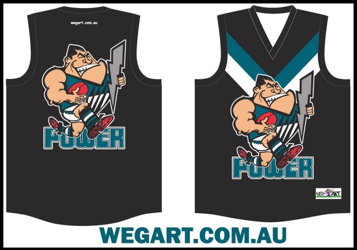 Port Power Footy Jumper